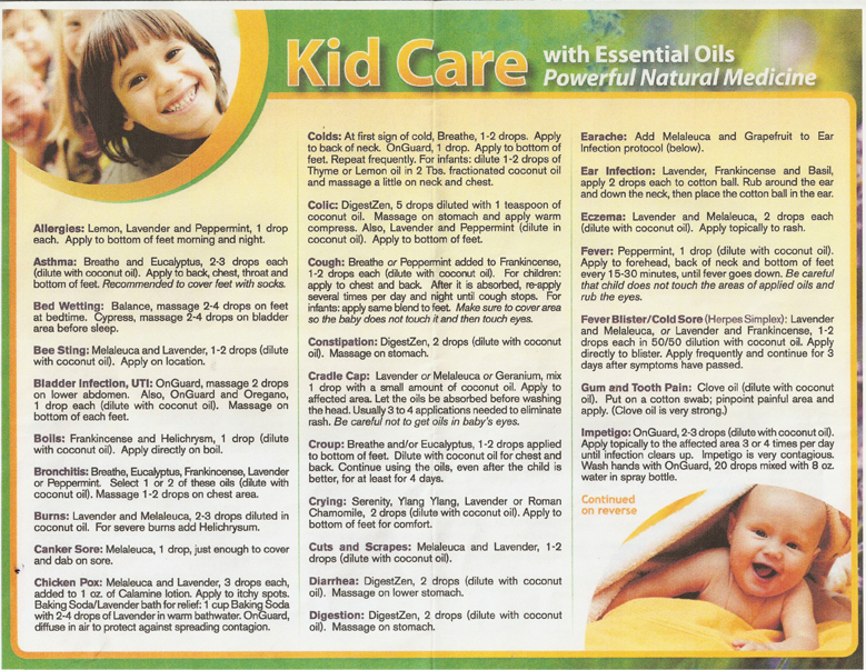 Kid Care aromatherapy1